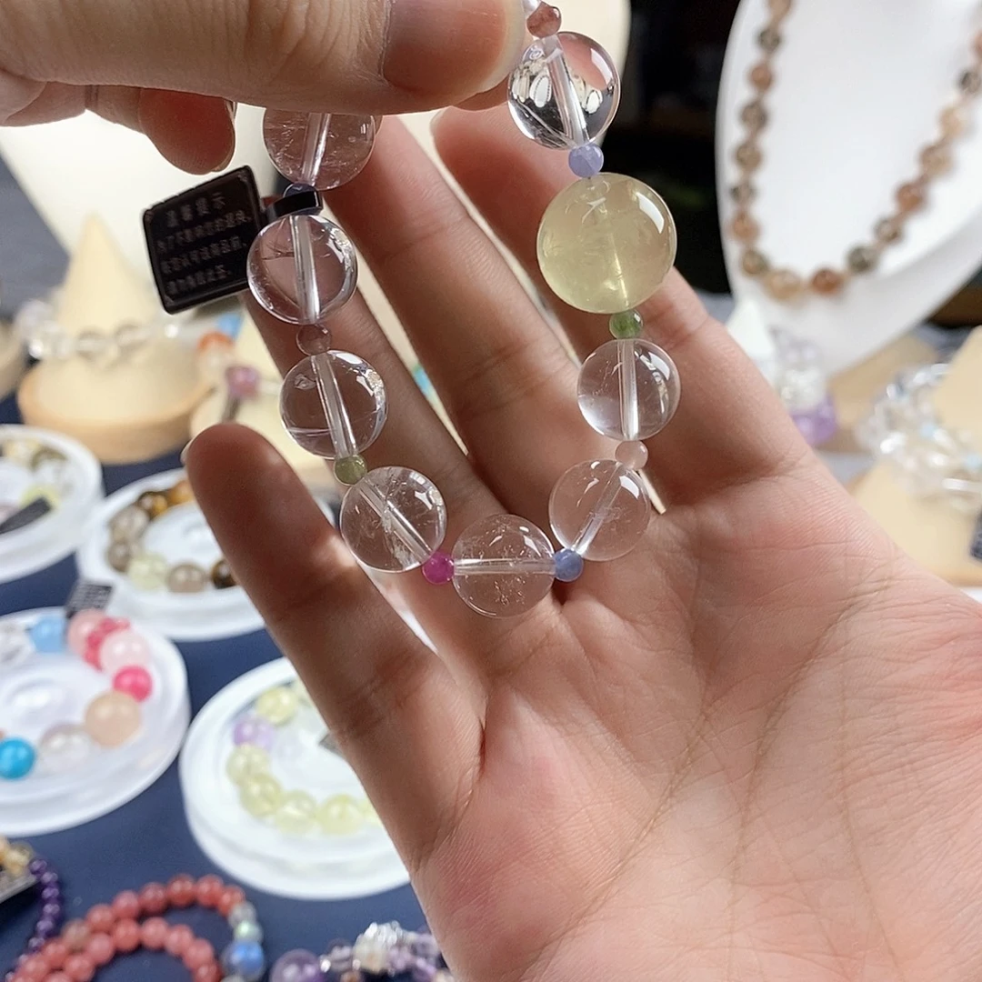 银S925镶嵌手链水晶