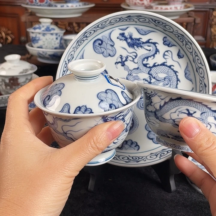 穿云龙三件套茶具