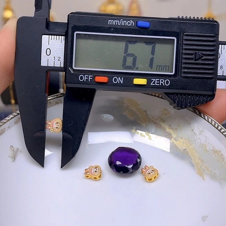 紫晶颈饰银S925镶嵌紫晶925镶嵌33