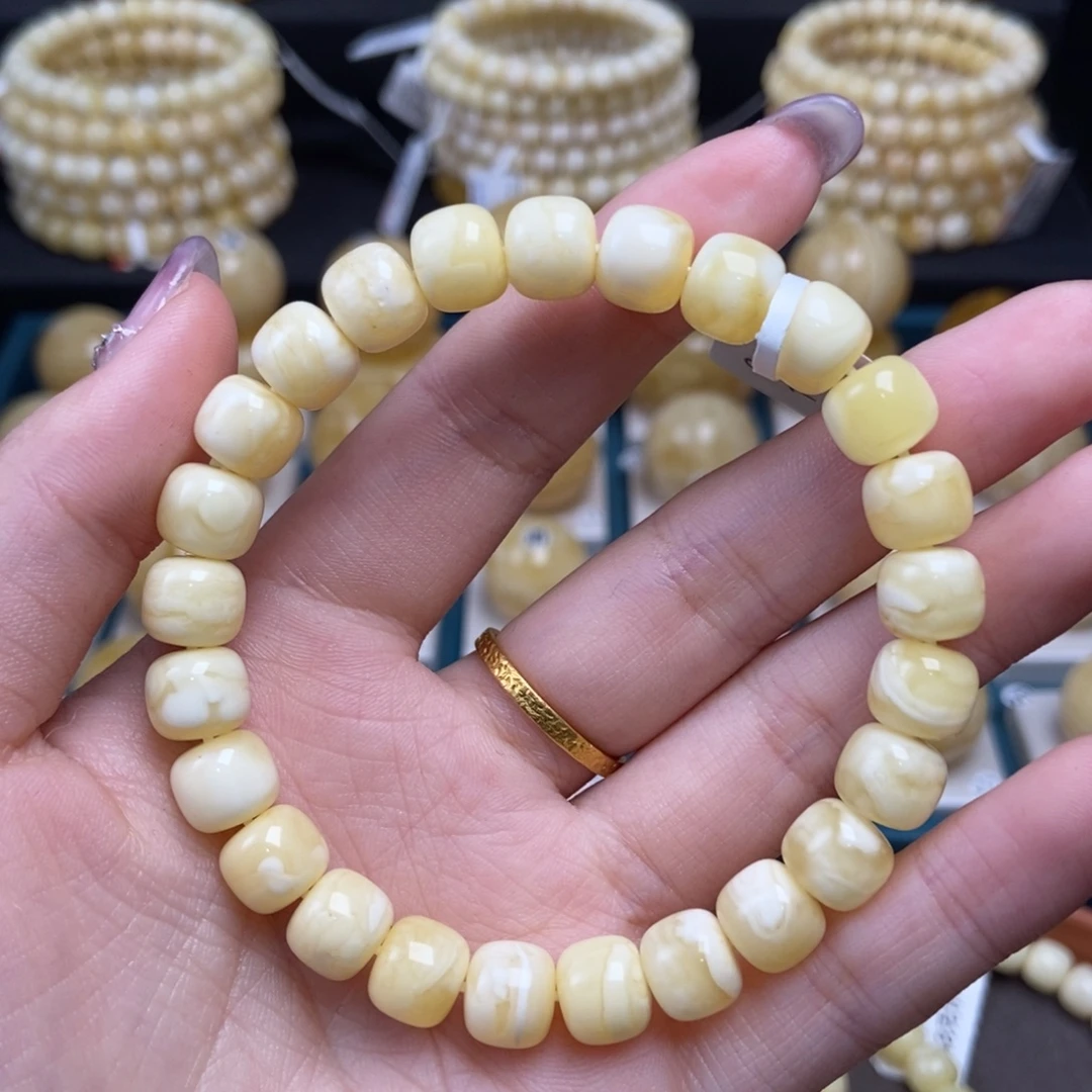 蜜蜡未镶嵌珠宝奇石8.7mm