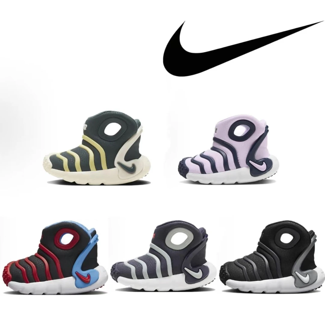 正品冬款NIKE耐克毛毛虫加绒靴子童鞋男童女童宝宝鞋运动鞋合集