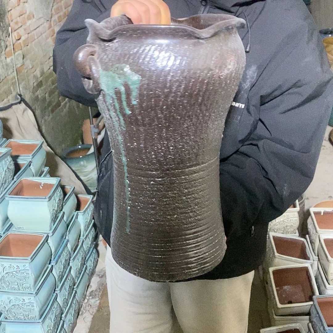 紫砂花盆瑕疵22/36f h h h g g