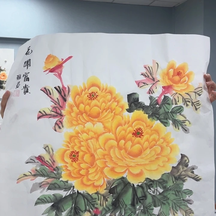 国画我的心好痛啊我的心真的好痛啊好痛