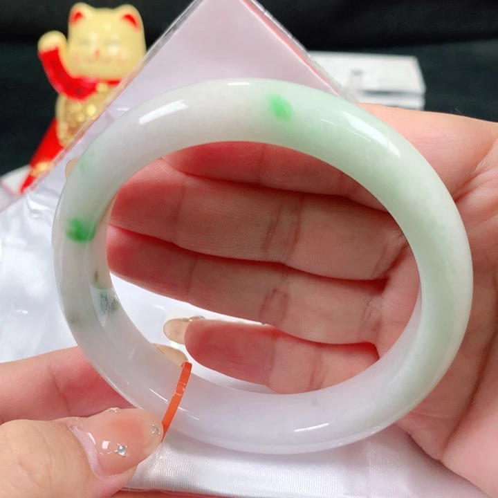 未镶嵌手镯翡翠编号0234 正圈60➕