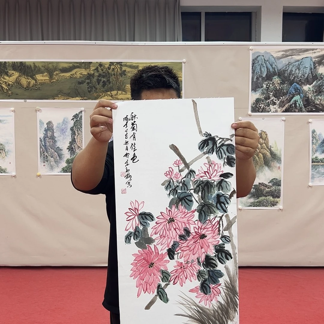 国画邓利梅老师艺术精品