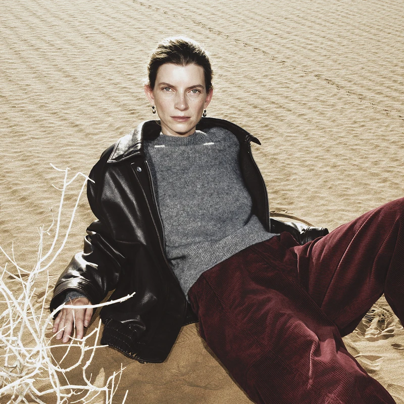 【商场同款】edition2025冬季新款牦牛绒绵羊毛毛衣#EBE4SWT020