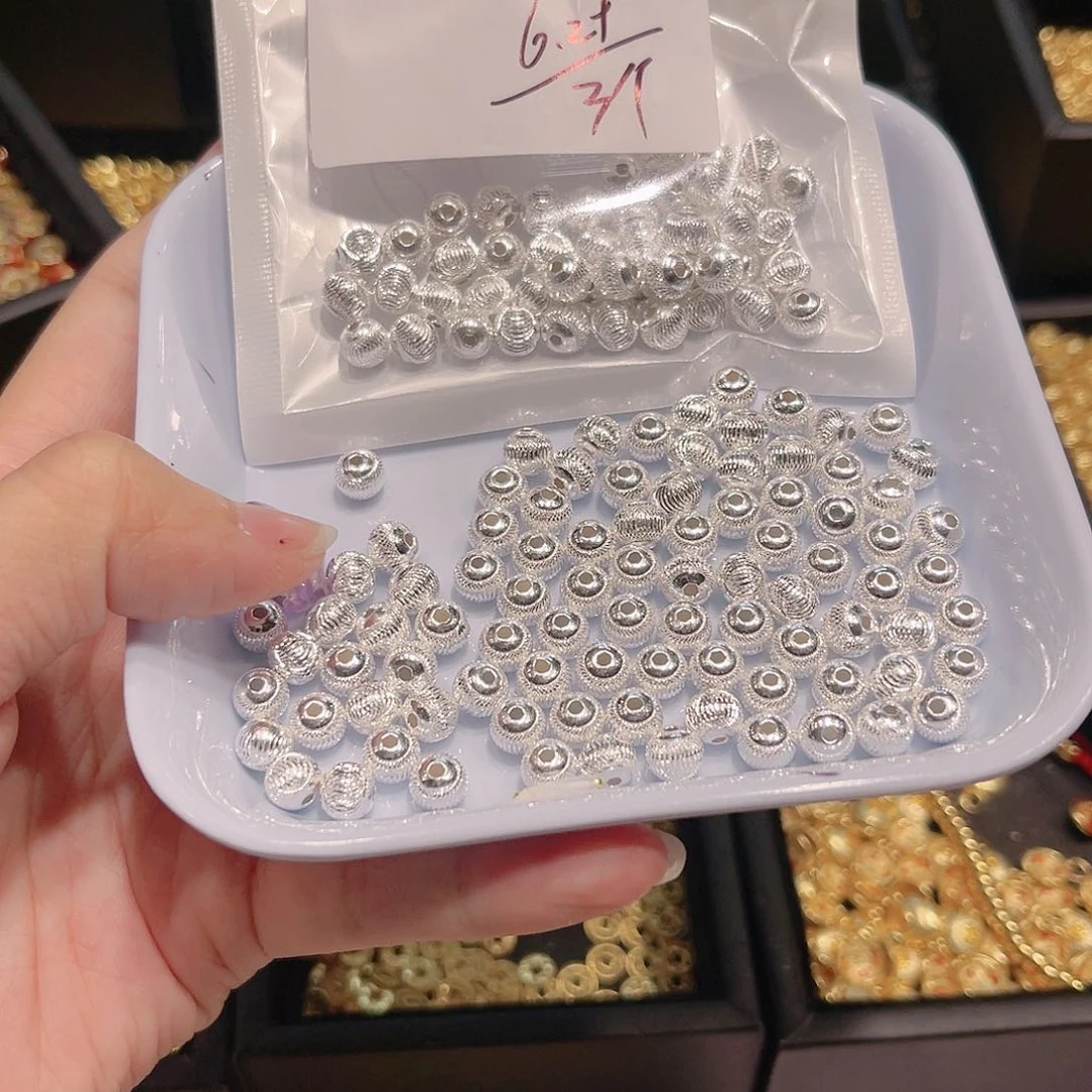 紫晶珠宝半成品银S925镶嵌16