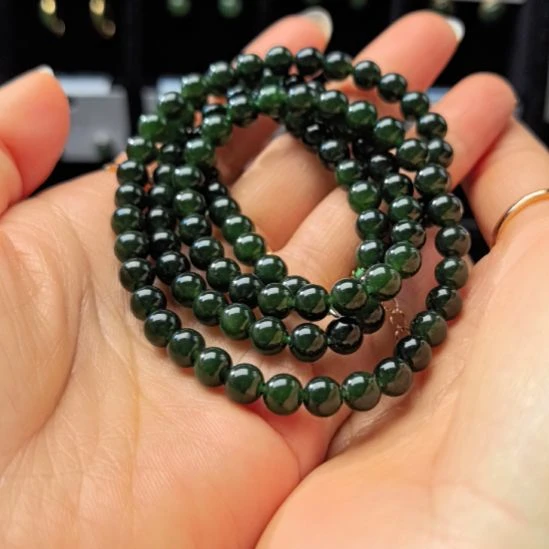 和田玉（碧玉）未镶嵌戒指108