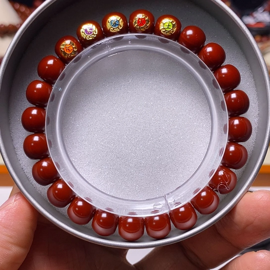 猴头核桃手串牛油膏机刷超小9+五行老型全品