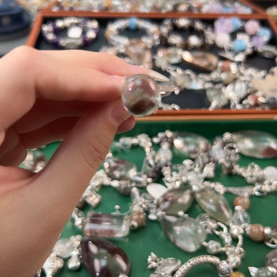水晶手链合金生**士手串