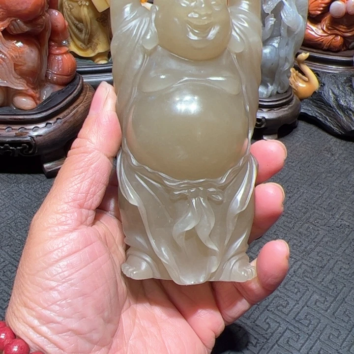 寿山石用****1坑头冻工摆件