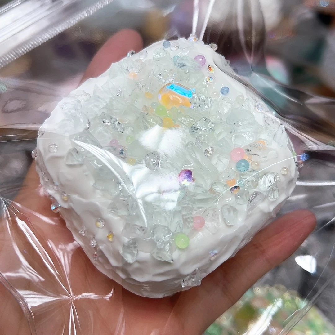 硅胶碎冰白色奶皮子180g