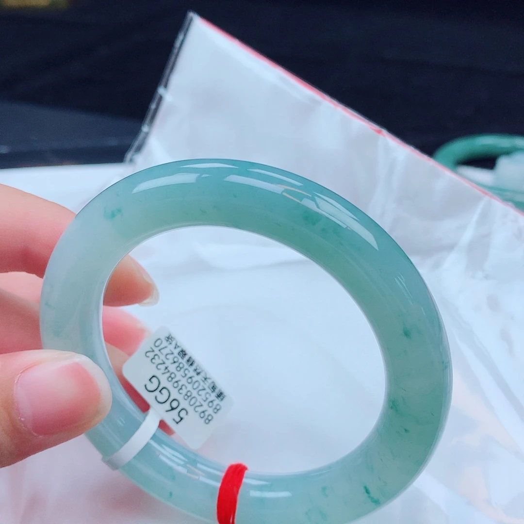 翡翠手镯未镶嵌天然缅甸翡翠A货手镯