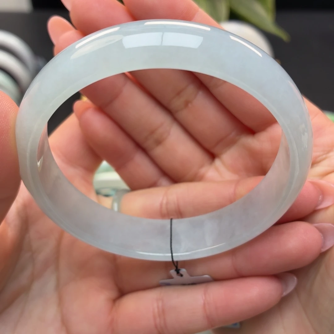 翡翠未镶嵌手镯天然