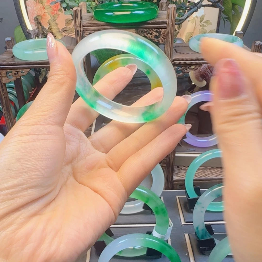 无非金属飘花手镯二