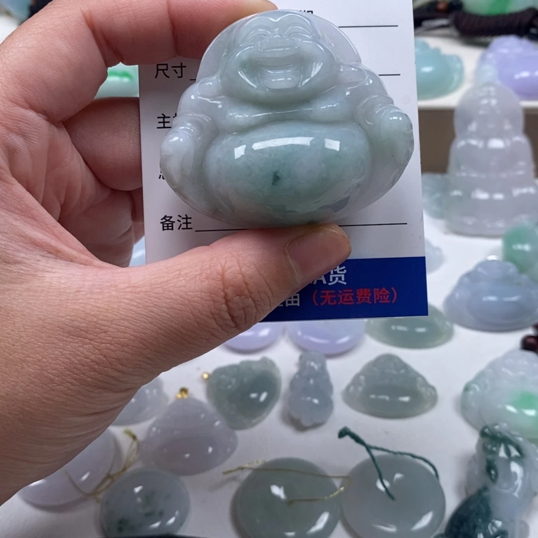 翡翠未镶嵌颈饰天然翡翠