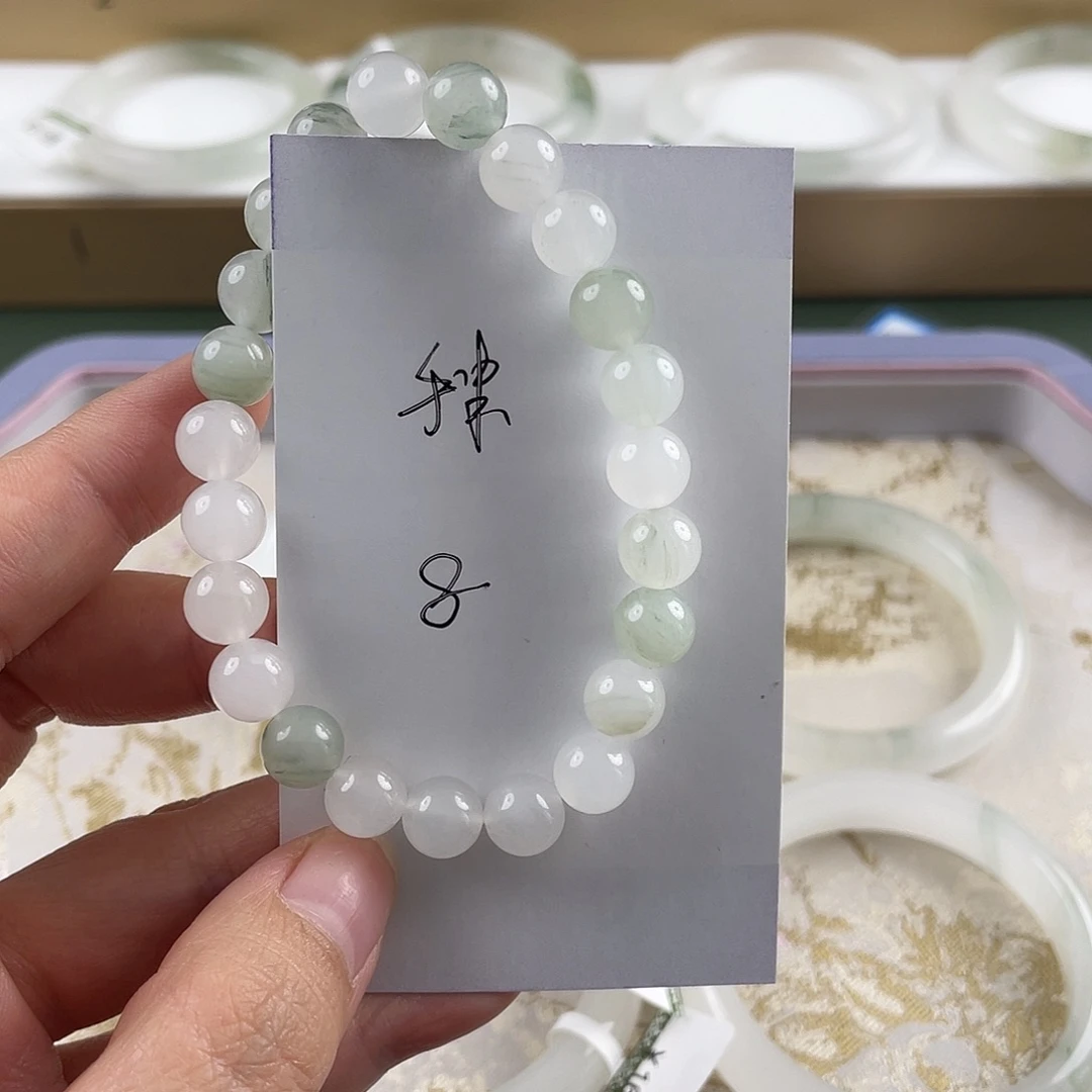 梦***丶石英质玉未镶嵌手镯