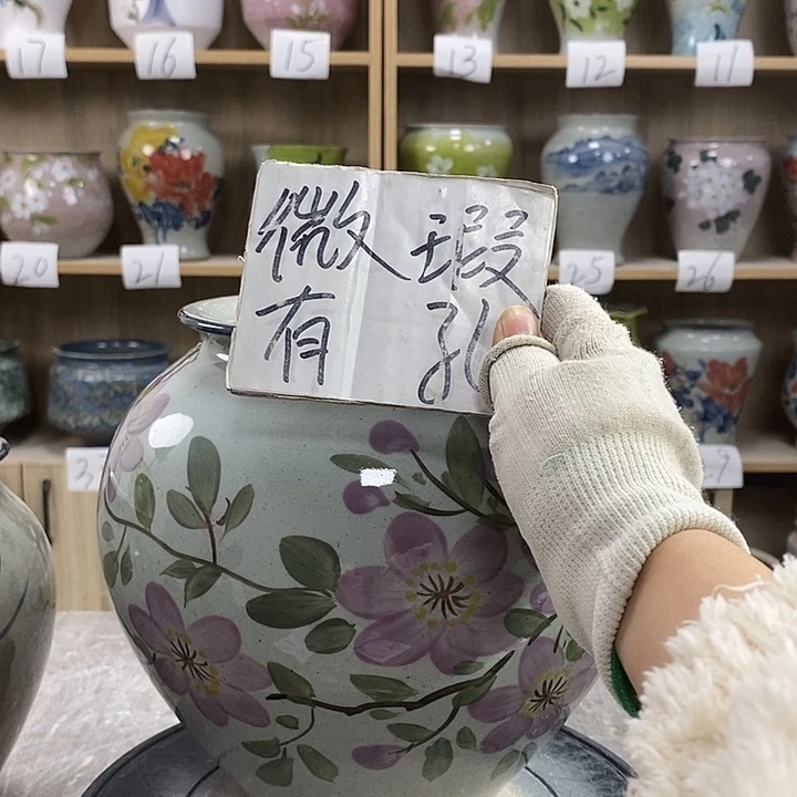 缸23xc景德镇陶瓷花盆