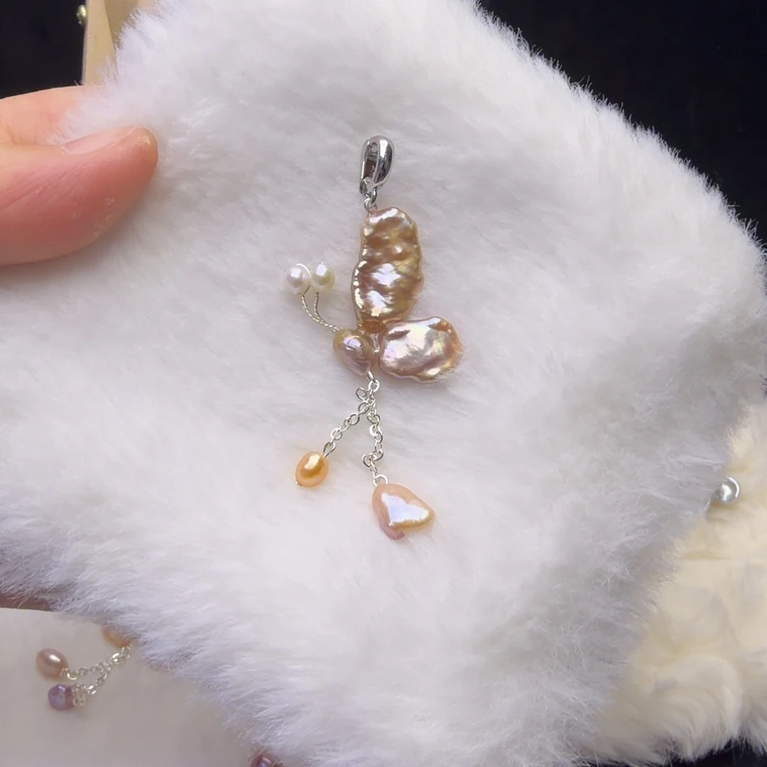 未镶嵌颈饰淡水珍珠