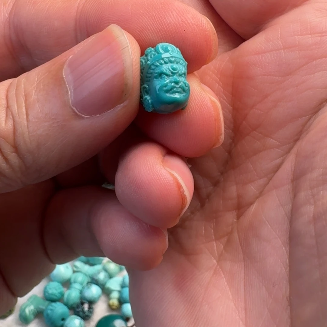 ****Z绿松石未镶嵌珠宝奇石