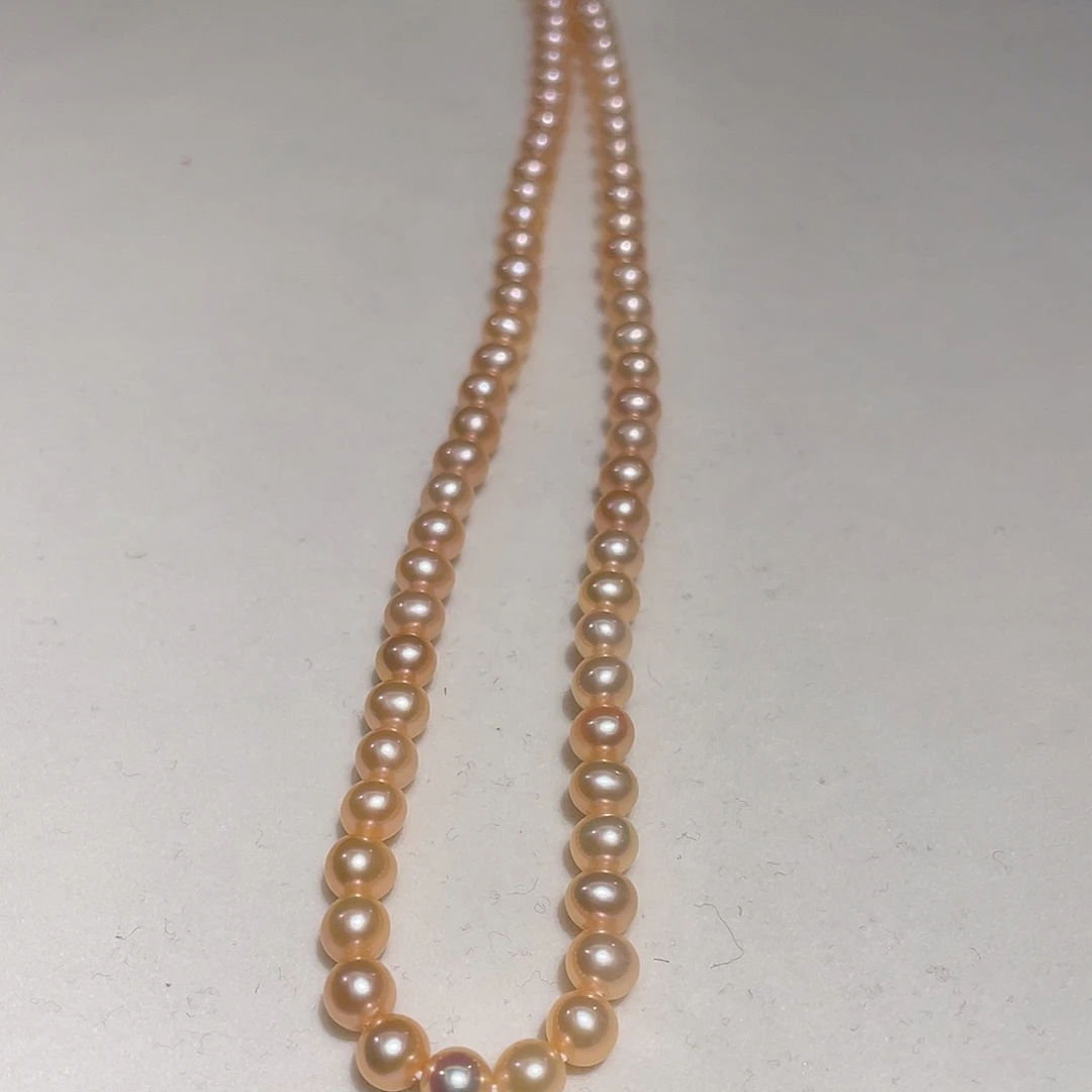 颈饰淡水珍珠银S925镶嵌