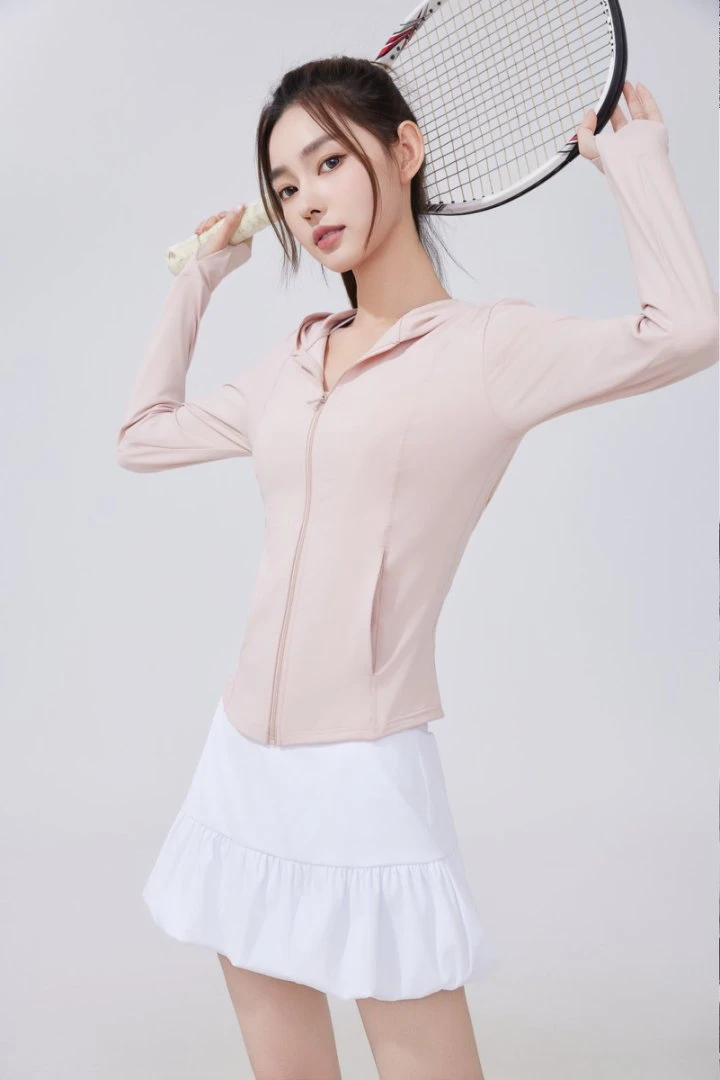 【品牌防晒衣清货】常规款防紫外线修身款连帽款修身型防晒服女