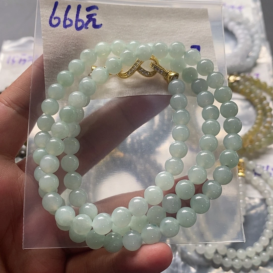 未镶嵌定制翡翠珠子