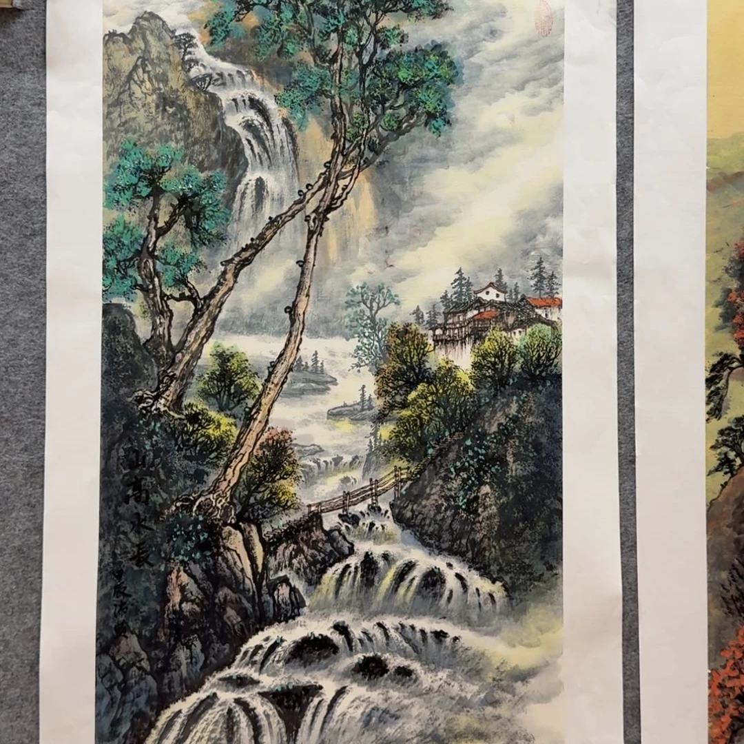 国画石老师三尺作品