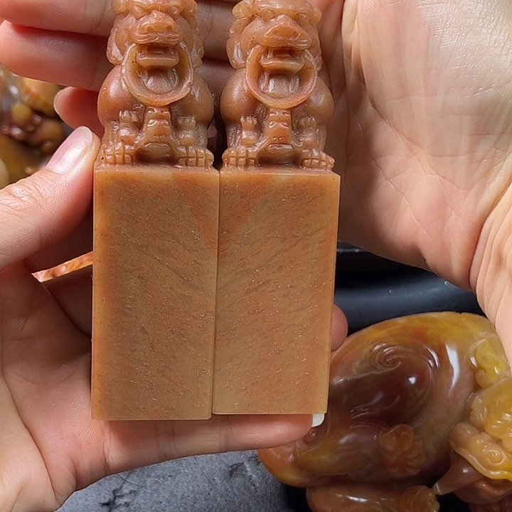 寿山石精品印章印章