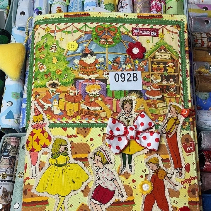 织绣A4活页收纳928