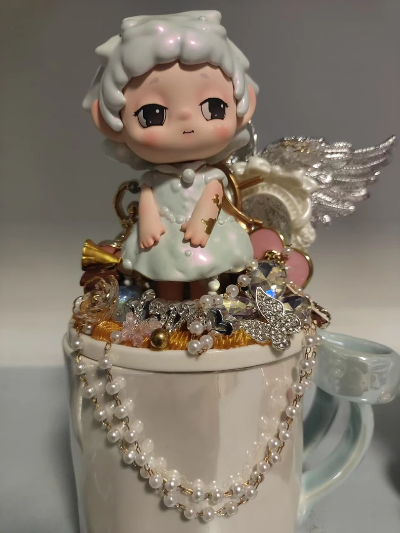 【成成现拆】杯子正版DIY奶油胶杯子 创意潮玩