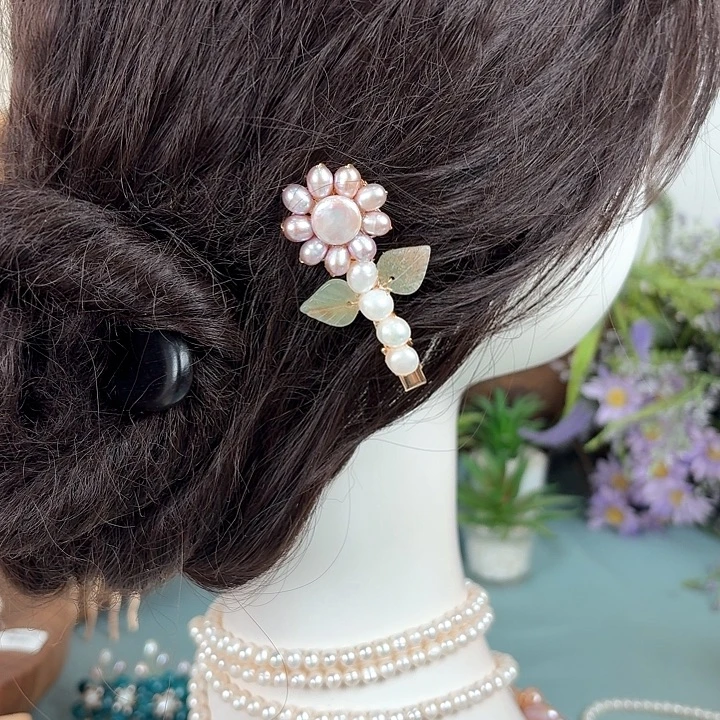 淡水珍珠未镶嵌发饰