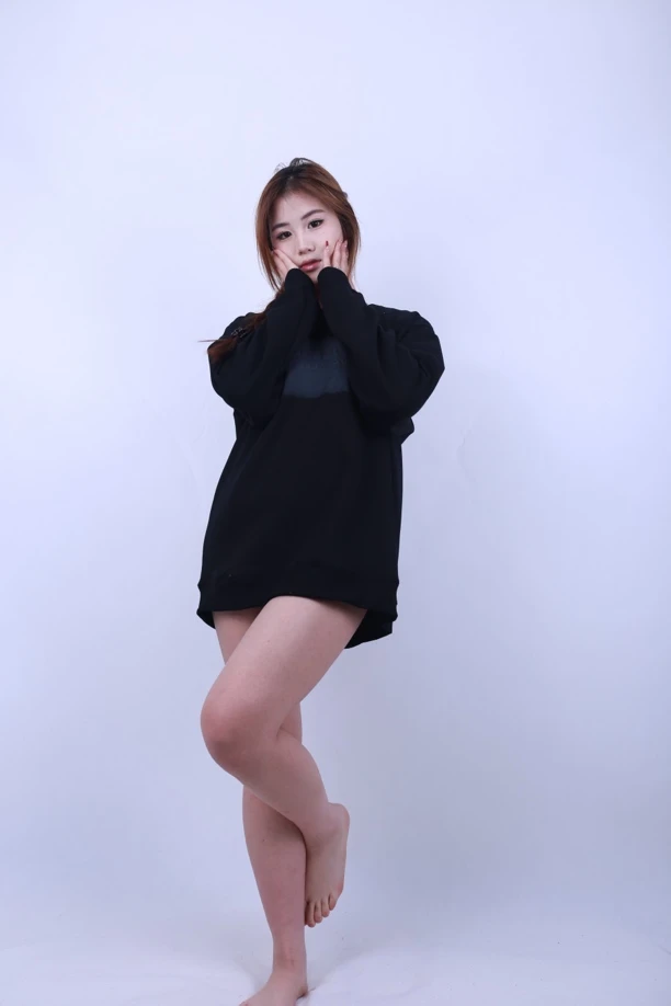 大码男装潮胖加肥加大加绒加厚保暖280斤圆领肥佬卫衣