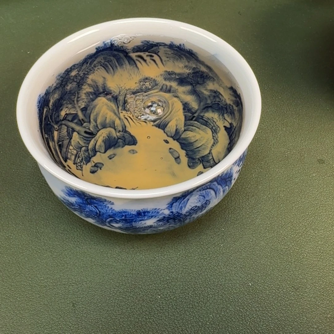 陶景德镇纯手绘茶具圆圆293