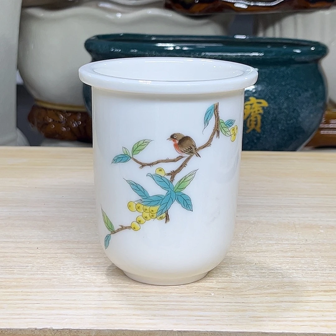 陶瓷绿植多肉微瑕花盆口径7*9.5