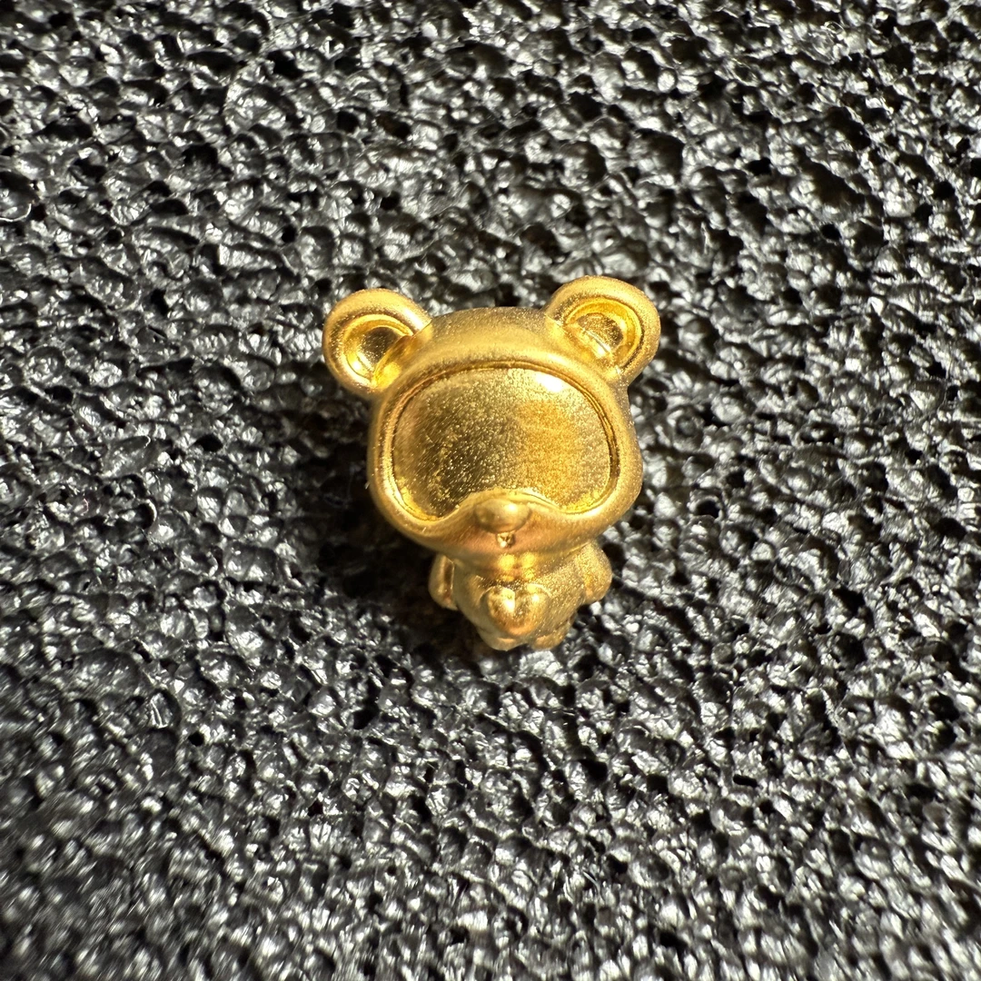 足金999爱心机器熊CC0280