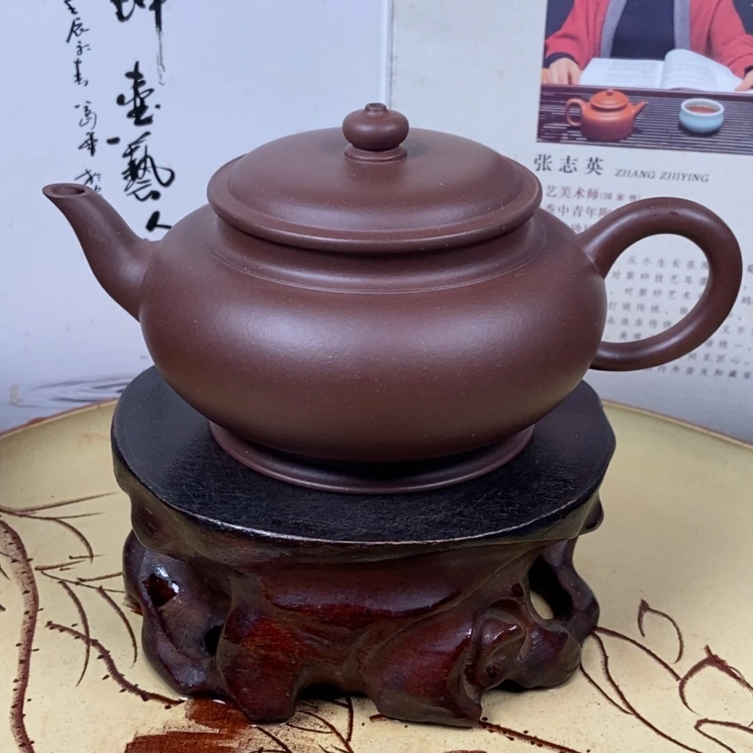 紫砂茶壶全手230 容量宜兴紫砂壶