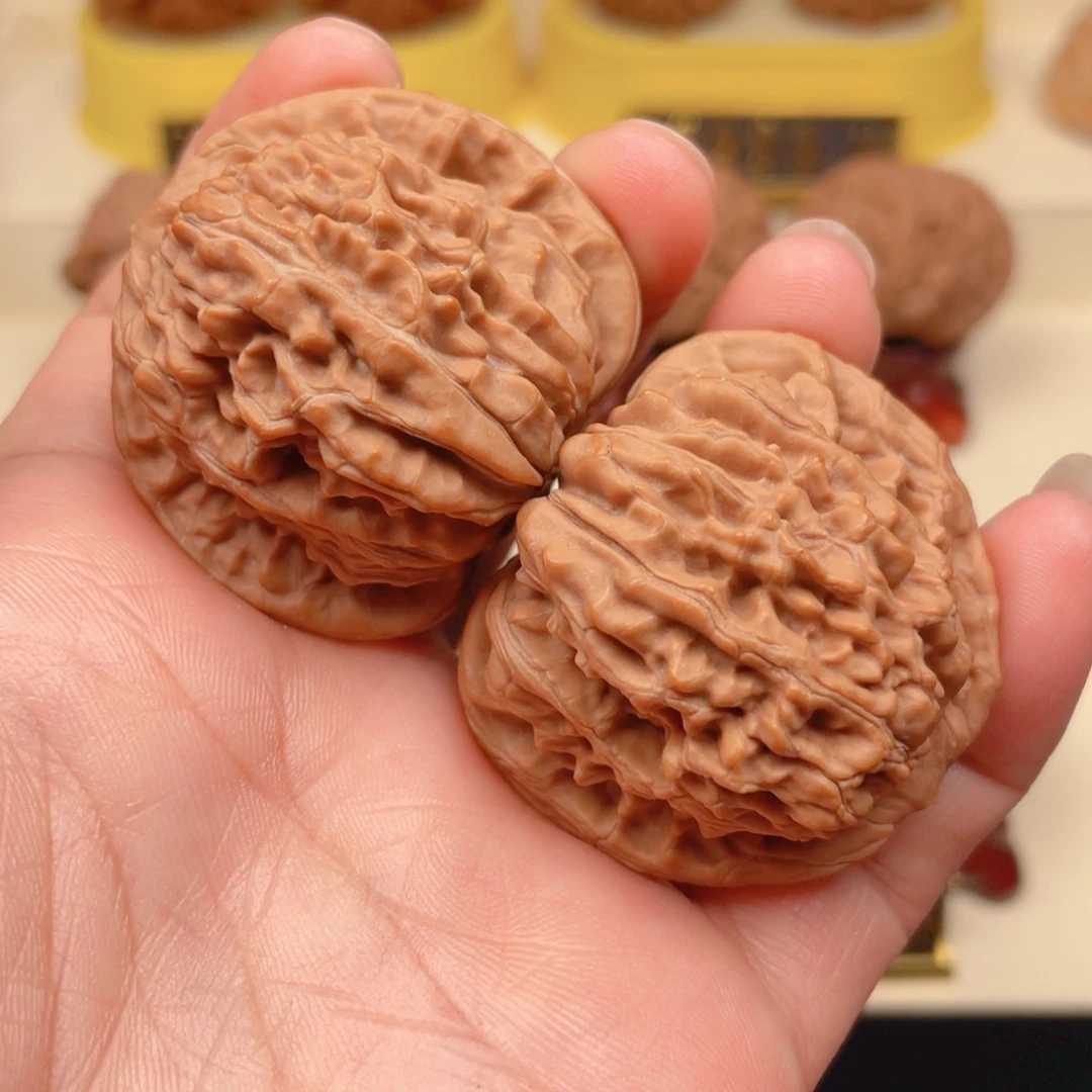 把件文玩核桃四座楼43