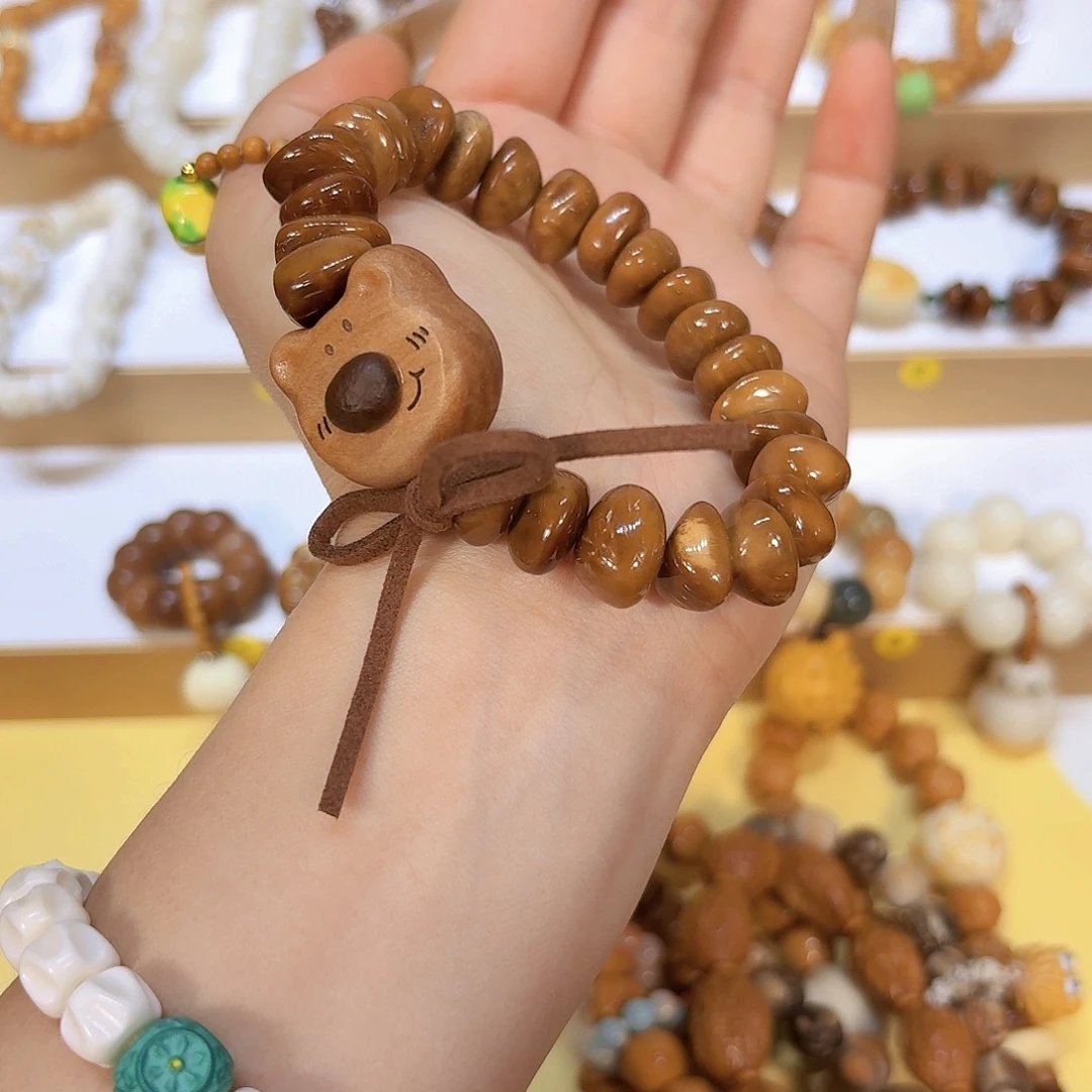 吊坠星月菩提库克随行➕熊