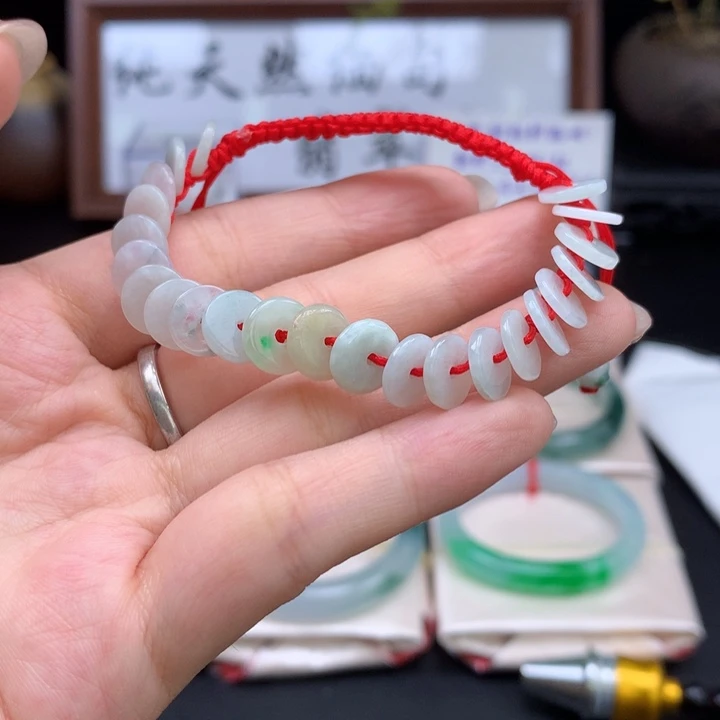 未镶嵌手绳翡翠翡翠手绳
