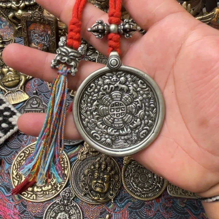 藏式风格九宫八卦牌