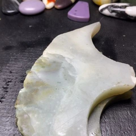 和田玉足铂镶嵌珠宝奇石