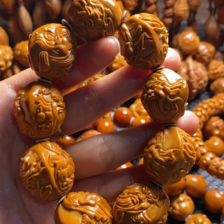 吊坠橄榄核糊*哥精品关公