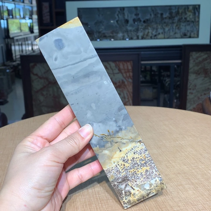 ，广西国画石摆件，收藏观赏