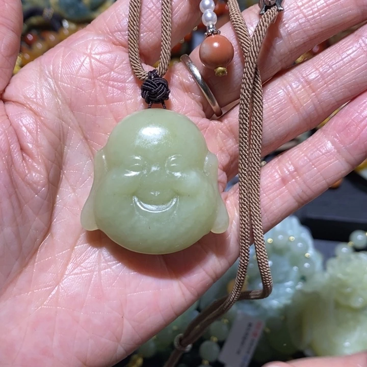 岫玉岫玉吊坠未镶嵌