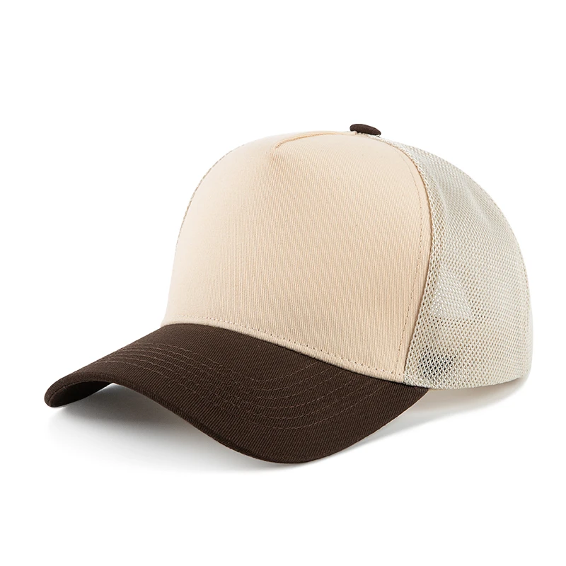 网眼棉质拼色棒球帽鸭舌帽团建旅游广告餐饮超市工作帽鸭舌帽餐饮
