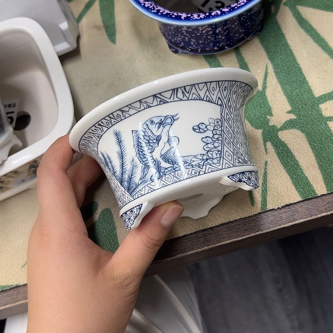 粗砂花盆694号瑕疵13/6.5cm