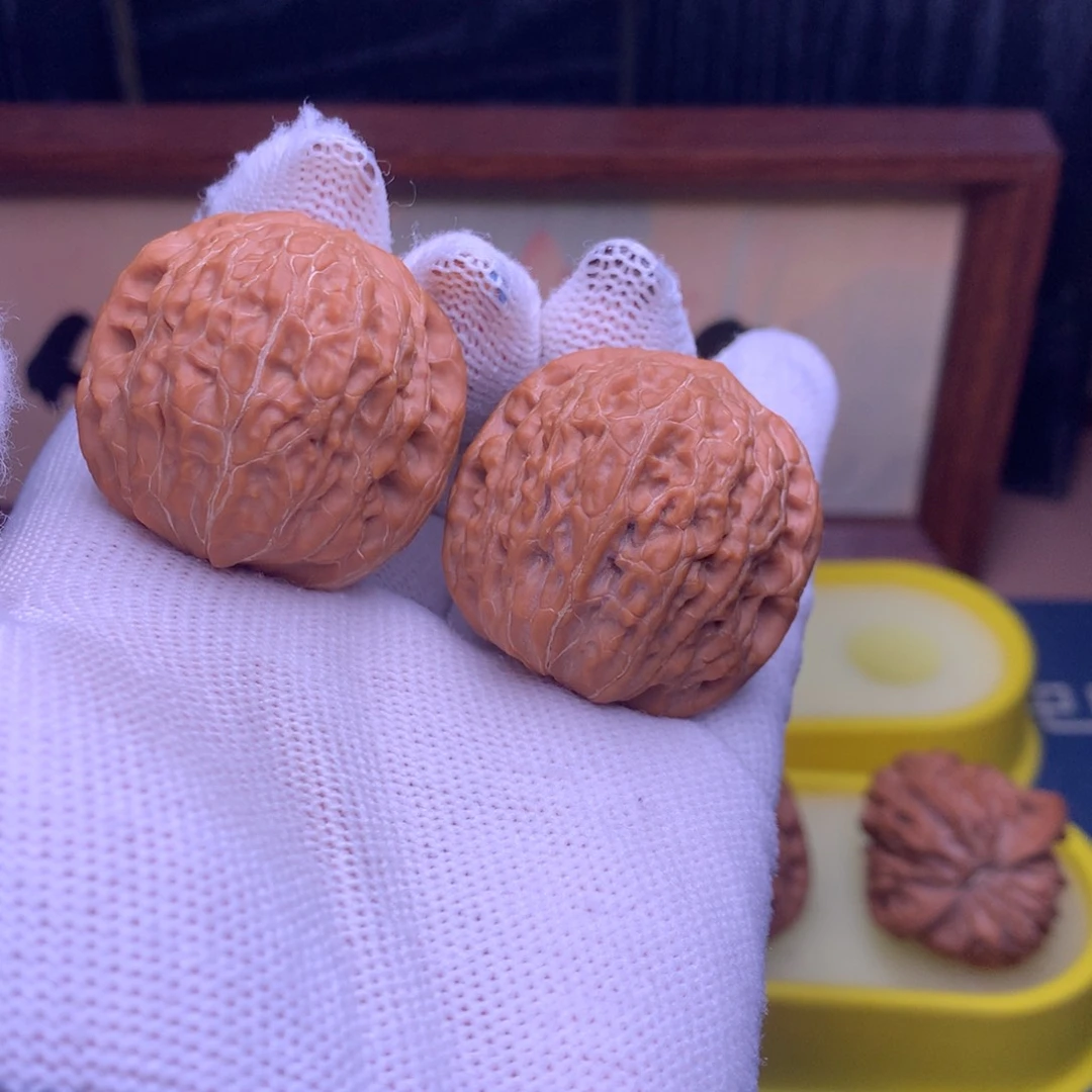 文玩核桃把件37铁锤