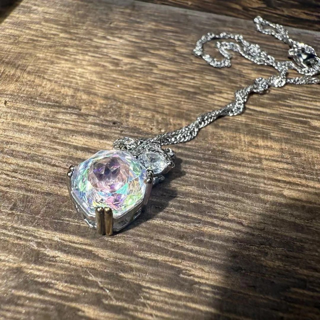 【国检证书+运费险】收藏级 彩钻吊坠-B820