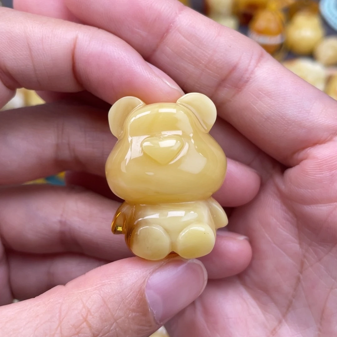 裸石琥珀未镶嵌蜜蜡